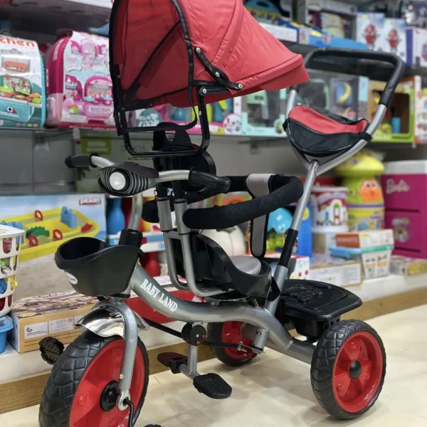 Tricycle reversible musical et lumineux