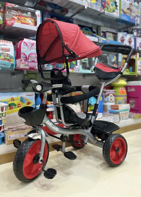 Tricycle reversible musical et lumineux