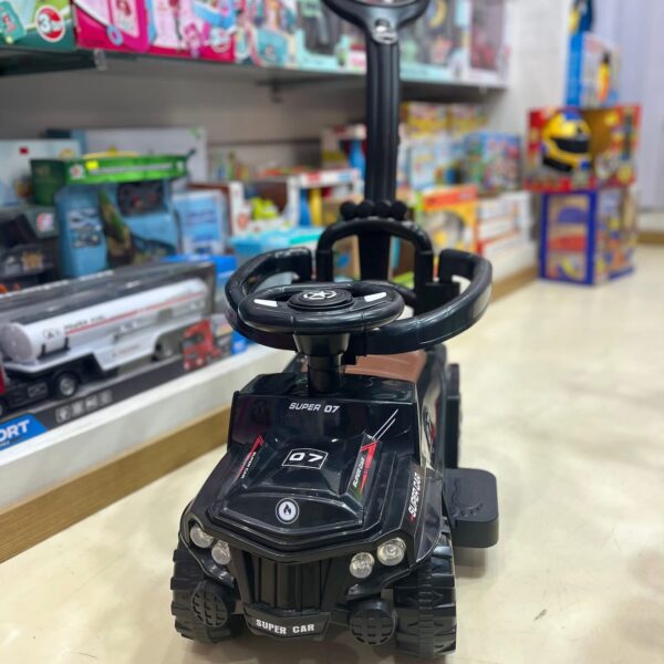 Auto poussoir musical