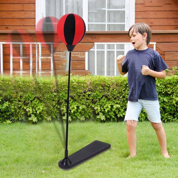 Set de Boxe sur Pied Réglable (3 à 10 ans)
