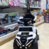 Auto poussoir musical blanc