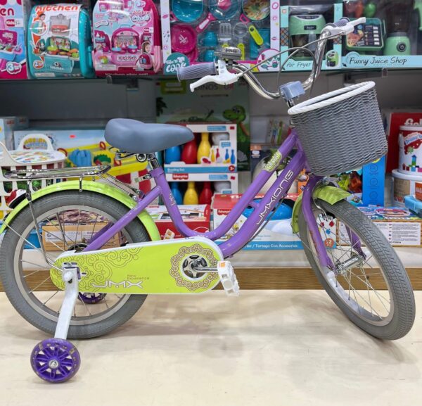 Vélo Fille Violet & Vert