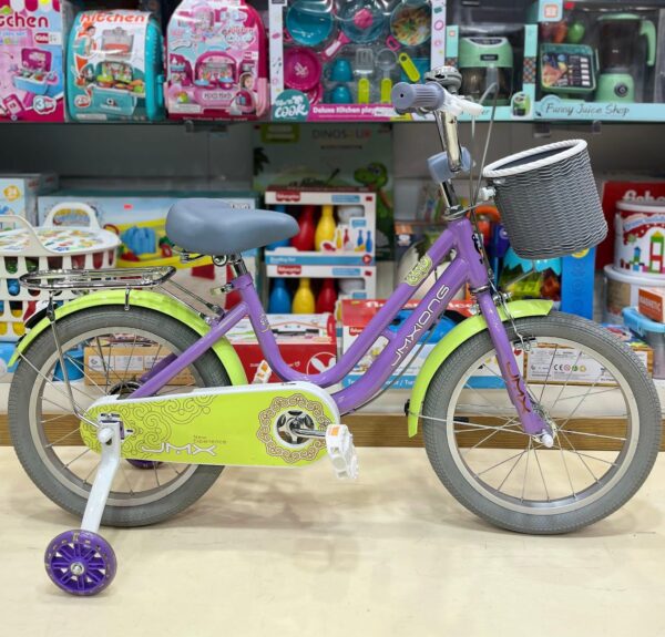 Vélo Fille Violet & Vert