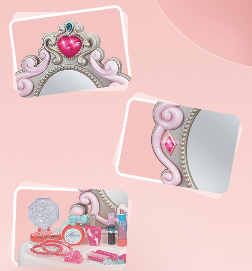 Coiffeuse Princesse Musique & Lumière avec Tabouret