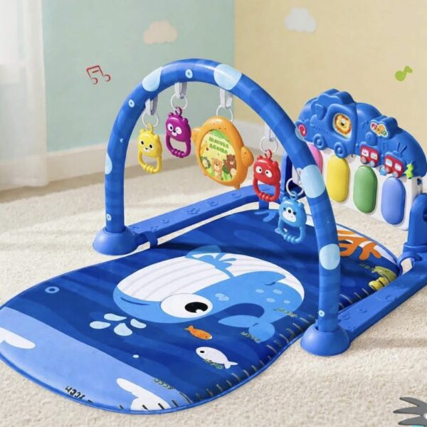 Tapis d’Éveil Musical avec Piano à Pieds (0-18 mois)