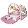 Tapis d’Éveil Musical Piano Bébé "Licorne Rose" (0 à 18 mois)