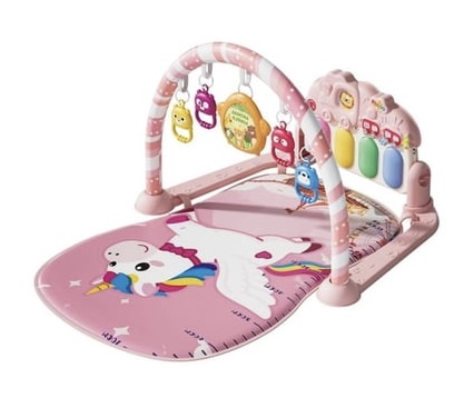 Tapis d’Éveil Musical Piano Bébé "Licorne Rose" (0 à 18 mois)