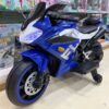 Moto Électrique bleu 12V (125 cm)