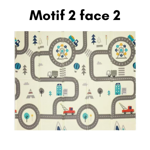 Tapis de jeu Pliable anti choc 200*180 cm ( Livraison offerte )