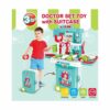 Set de Docteur Évolutif 3-en-1 avec Chariot & Valisette
