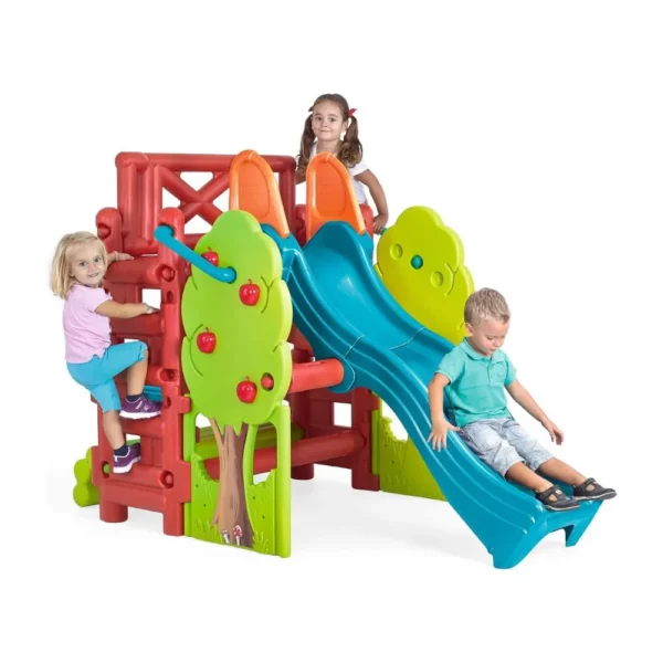 Aire de Jeux "La Maison de la Forêt" avec Toboggan