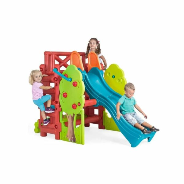 Aire de Jeux "La Maison de la Forêt" avec Toboggan