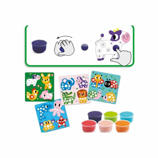 Coffret Peinture en Pâte à Modeler Djeco (Dès 3 ans)