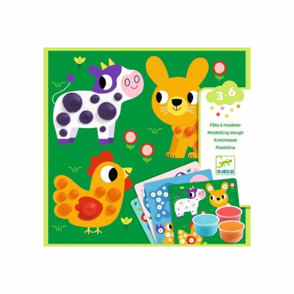 Coffret Peinture en Pâte à Modeler Djeco (Dès 3 ans)