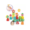 Coffret de Blocs Souples & Marionnettes à Doigts 3-en-1 (30 Pièces)