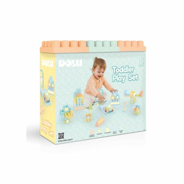 Coffret de Construction 50 Pièces avec Voiture (Dès 18 mois)