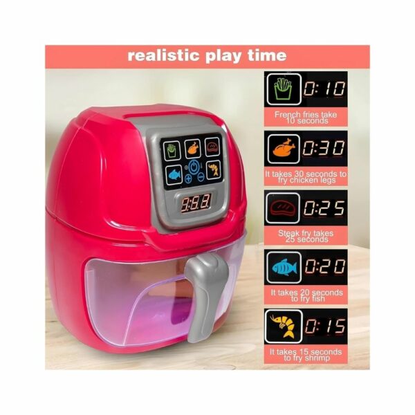 Friteuse à Air Interactive "Air Fryer" Effets Sonores & Lumineux