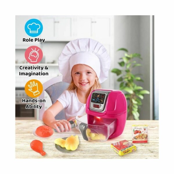 Friteuse à Air Interactive "Air Fryer" Effets Sonores & Lumineux