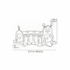 Grand Chenille Tunnel de Jeu Modulable (1,78m / FEBER)