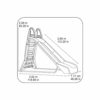 Grand Toboggan Aquatique Mega FEBER Slide (2 Mètres)