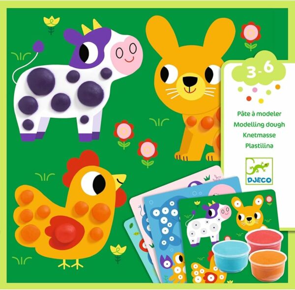 Coffret Peinture en Pâte à Modeler Djeco (Dès 3 ans)