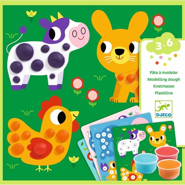 Coffret Peinture en Pâte à Modeler Djeco (Dès 3 ans)