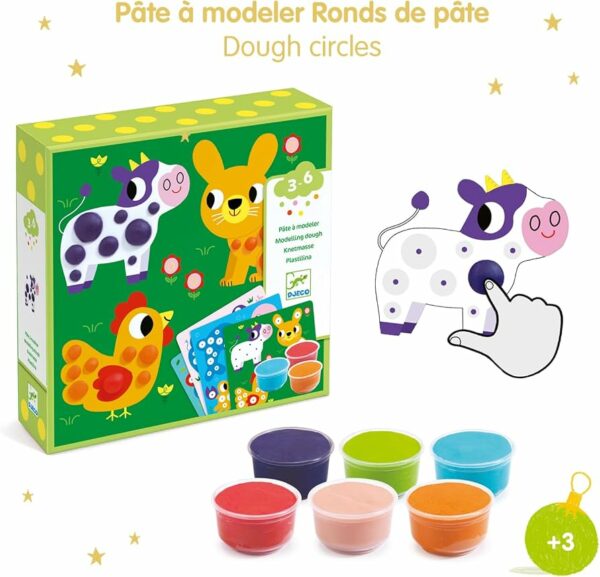 Coffret Peinture en Pâte à Modeler Djeco (Dès 3 ans)