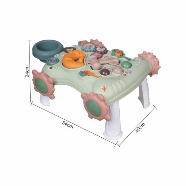 Trotteur Évolutif Multi-Activités 5-en-1 (Vert)