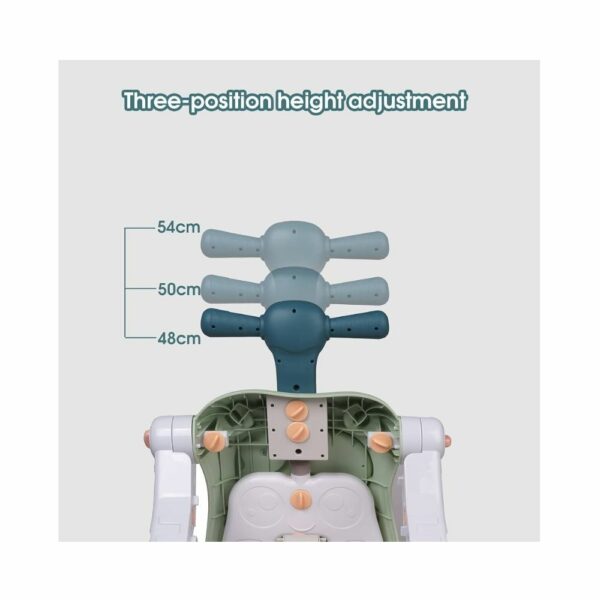 Trotteur Évolutif Multi-Activités 5-en-1 (Vert)