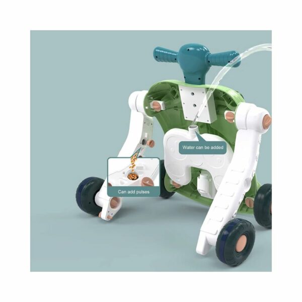 Trotteur Évolutif Multi-Activités 5-en-1 (Vert)