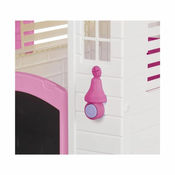Maisonnette Enfant Rose Dolu Intérieur & Extérieur