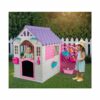 Maisonnette Enfant Rose Dolu Intérieur & Extérieur
