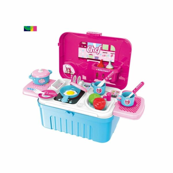 Mini Cuisine Portable 2 Mini Cuisine Portable 3-en-1 (Dès 3 ans)
