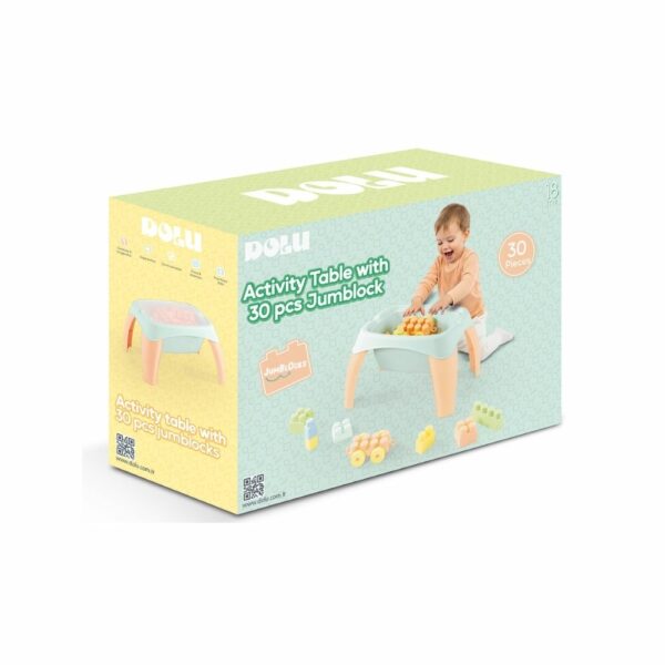 Table d'Activités & Construction Mega Bloks (30 Pièces – Dès 12 mois)
