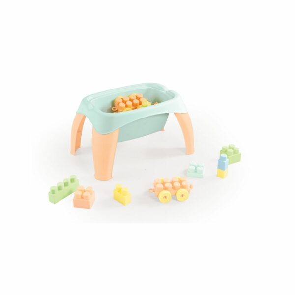 Table d'Activités & Construction Mega Bloks (30 Pièces – Dès 12 mois)