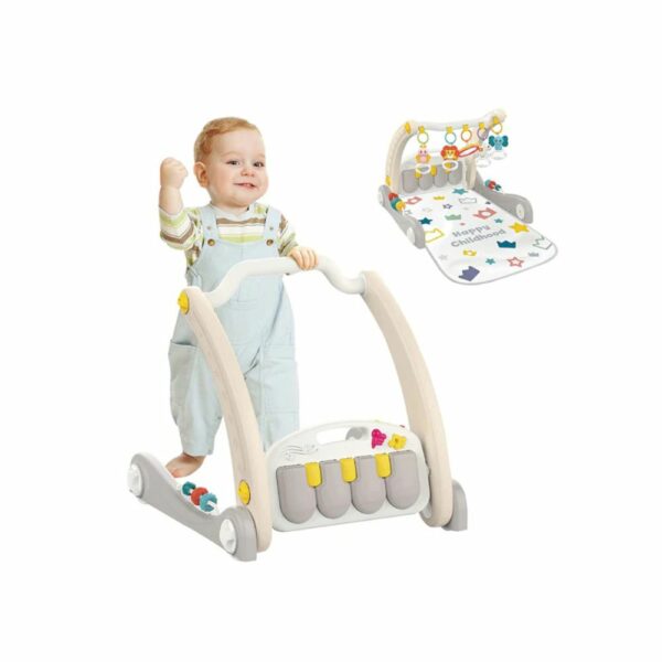 Tapis d’Éveil & Trotteur 2-en-1 avec Piano 2 Tapis d'Éveil & Trotteur 2-en-1 avec Piano