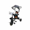 Tricycle évolutif 2-en-1 avec canne parentale, sons et lumières dès 1 an