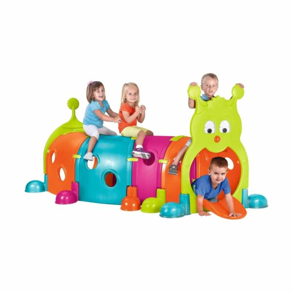 TunnelFeberChenille Grand Chenille Tunnel de Jeu Modulable (1,78m / FEBER)