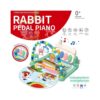 Tapis d'Éveil avec Piano à Pieds "Petit Lapin" (Dès 0 mois)
