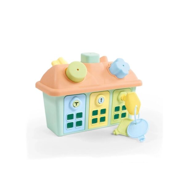 Maisonnette Jeu de Formes avec Clés  (Dès 10 mois)