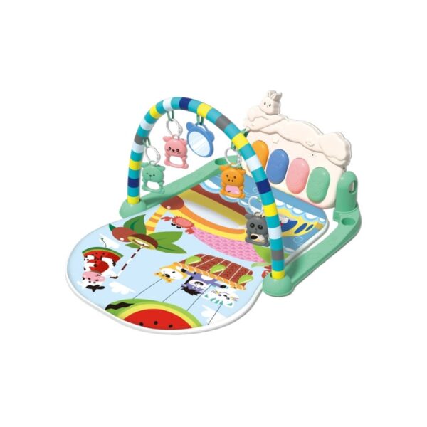 Tapis d'Éveil avec Piano à Pieds "Petit Lapin" (Dès 0 mois)