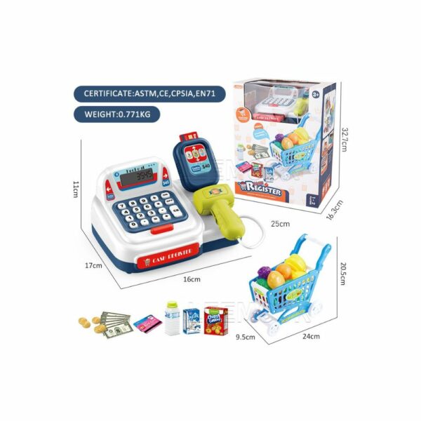 Caisse Enregistreuse POS & Chariot de Courses