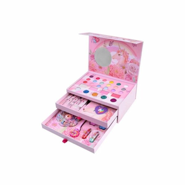 Coffret 2-en-1 Maquillage & Création de Bijoux