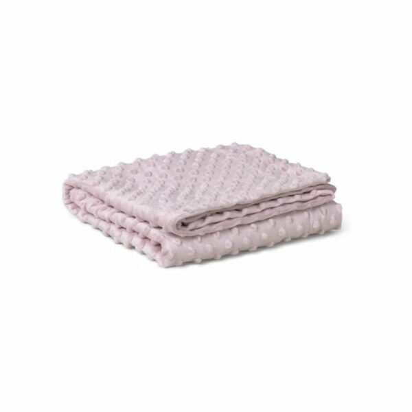 Couverture Douceur à Relief Bulles Interbaby 80x110 cm - Rose