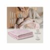 Couverture Douceur à Relief Bulles Interbaby 80x110 cm - Rose