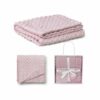 Couverture Douceur à Relief Bulles Interbaby 80x110 cm - Rose