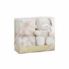 Set Cadeau Naissance Interbaby PE024 - Couverture Étoilée & Peluche Ours