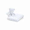 Set Cadeau Naissance Interbaby PE024 - Couverture Étoilée & Peluche Ours