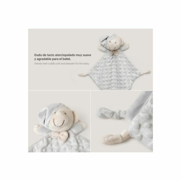 Coffret Cadeau Bébé Interbaby - Couverture à Bulles & Doudou Ours