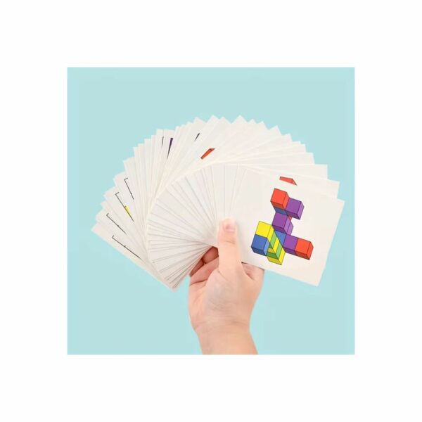 Duel de Blocs en Bois - Jeu de Rapidité & Logique